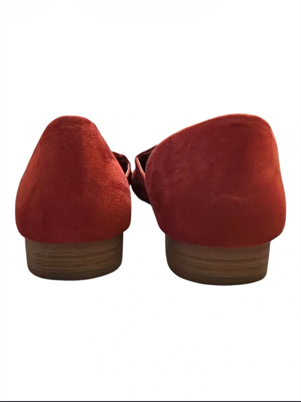 Universal Thread Women's Rust Suede Slip-On Loafers